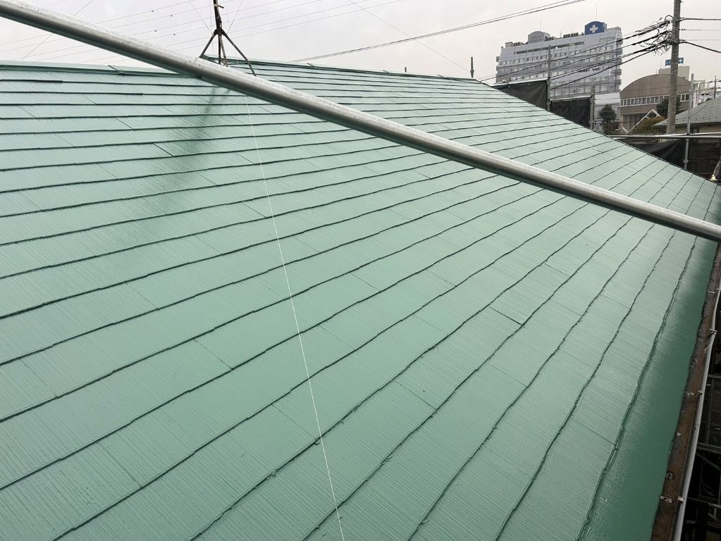塗り替え塗装後の屋根