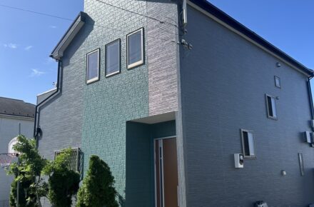 塗り替え塗装後の外壁