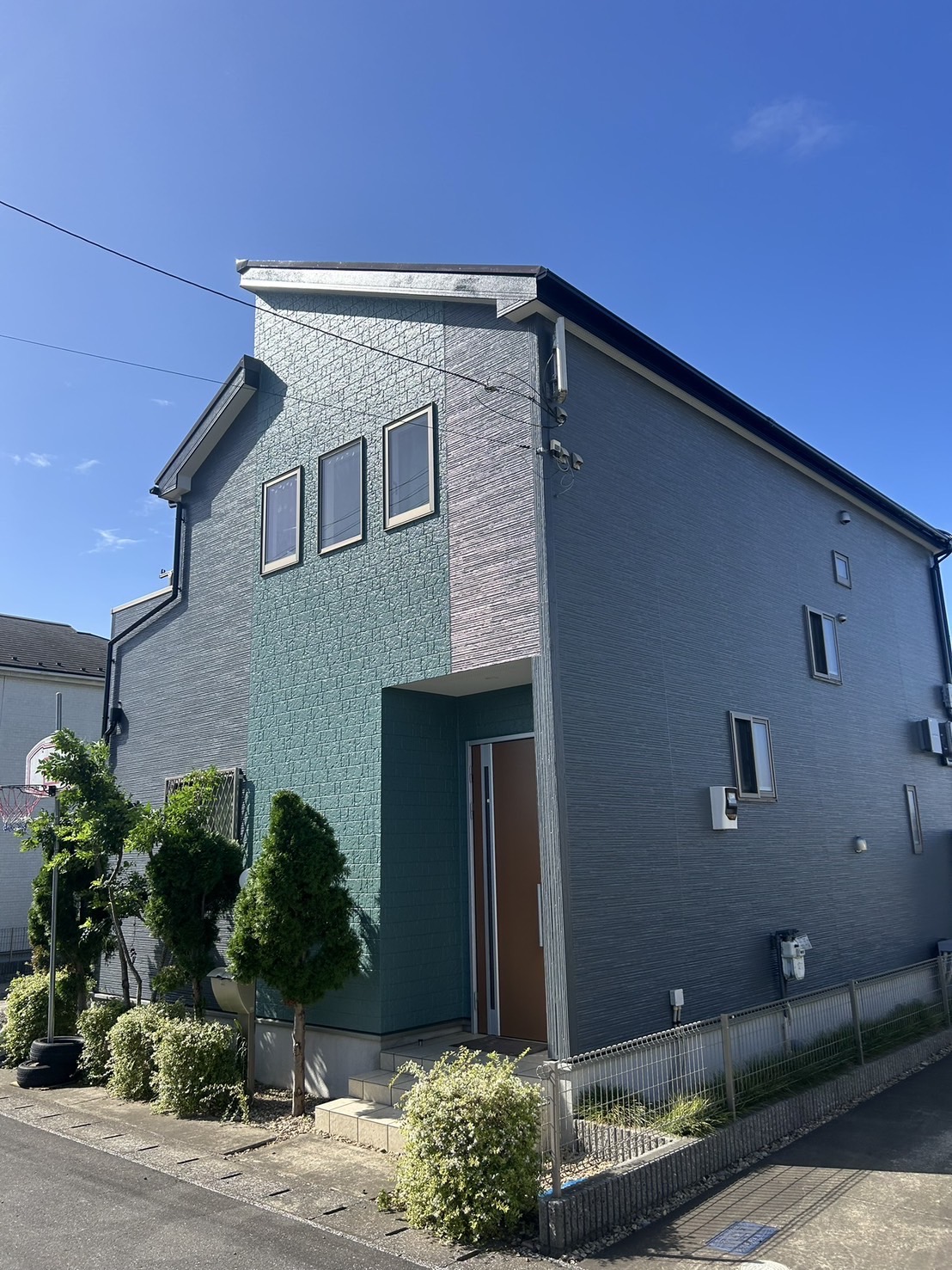 塗り替え塗装後の外壁