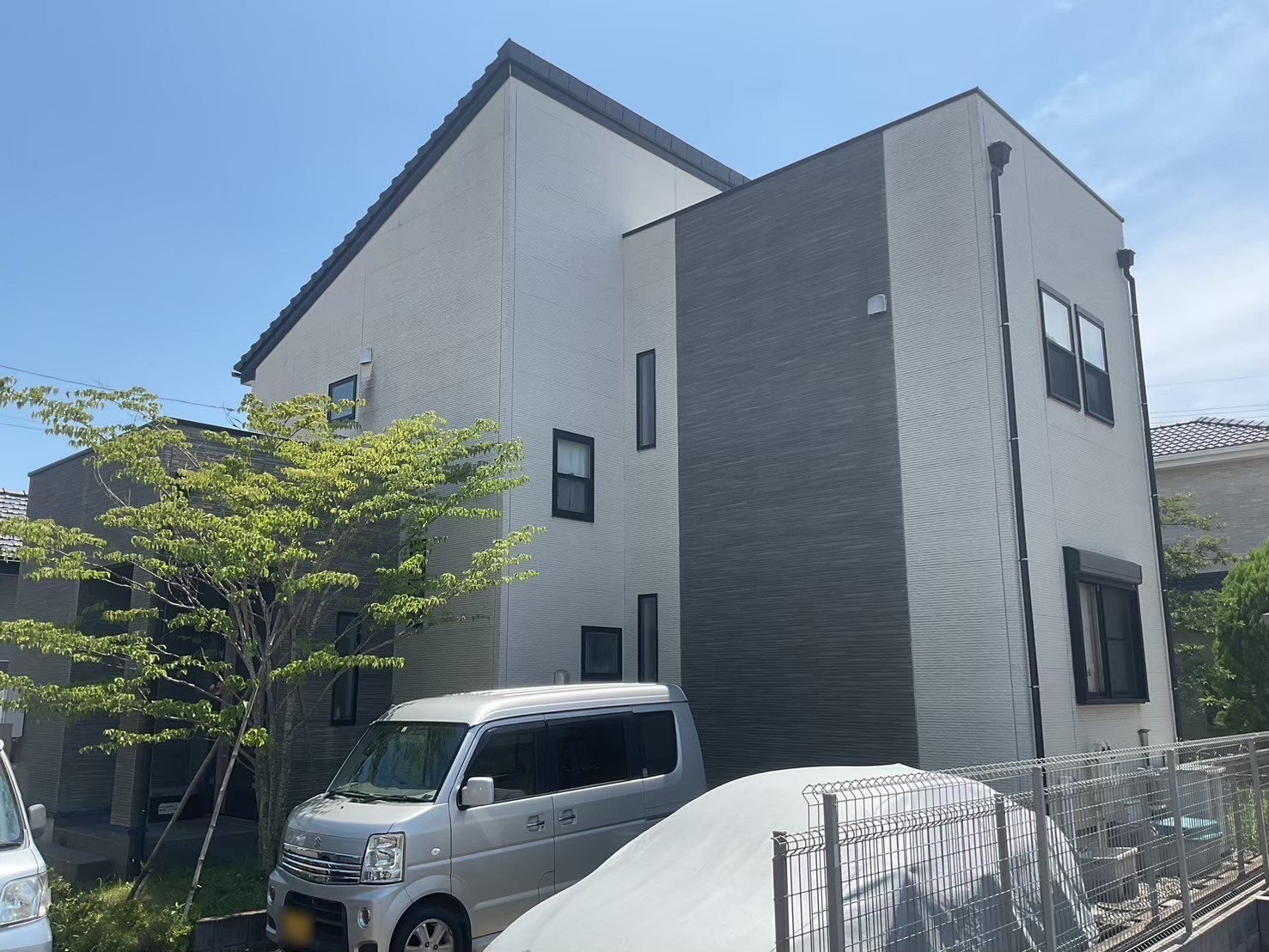 塗り替え塗装前の外壁