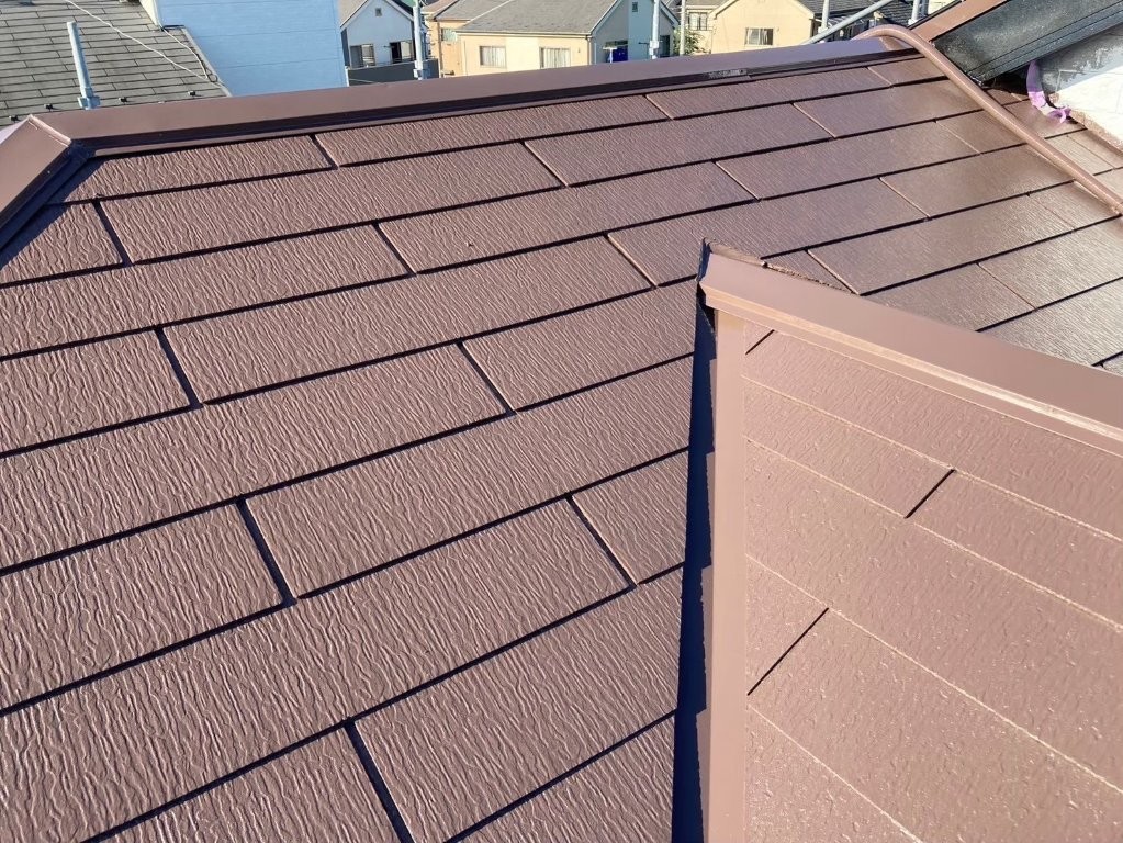 屋根塗装後