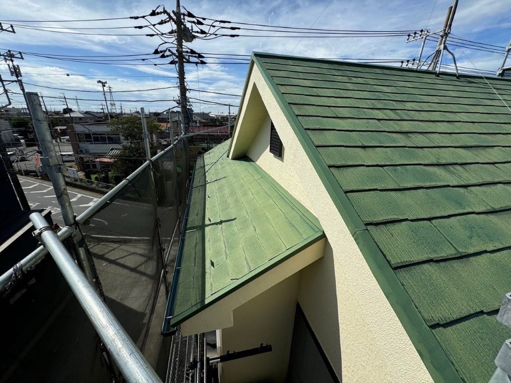屋根の塗装前