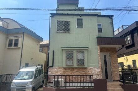 塗り替え塗装後の外壁