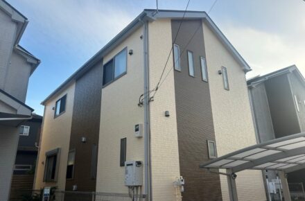 塗り替え塗装後の外壁・付帯部