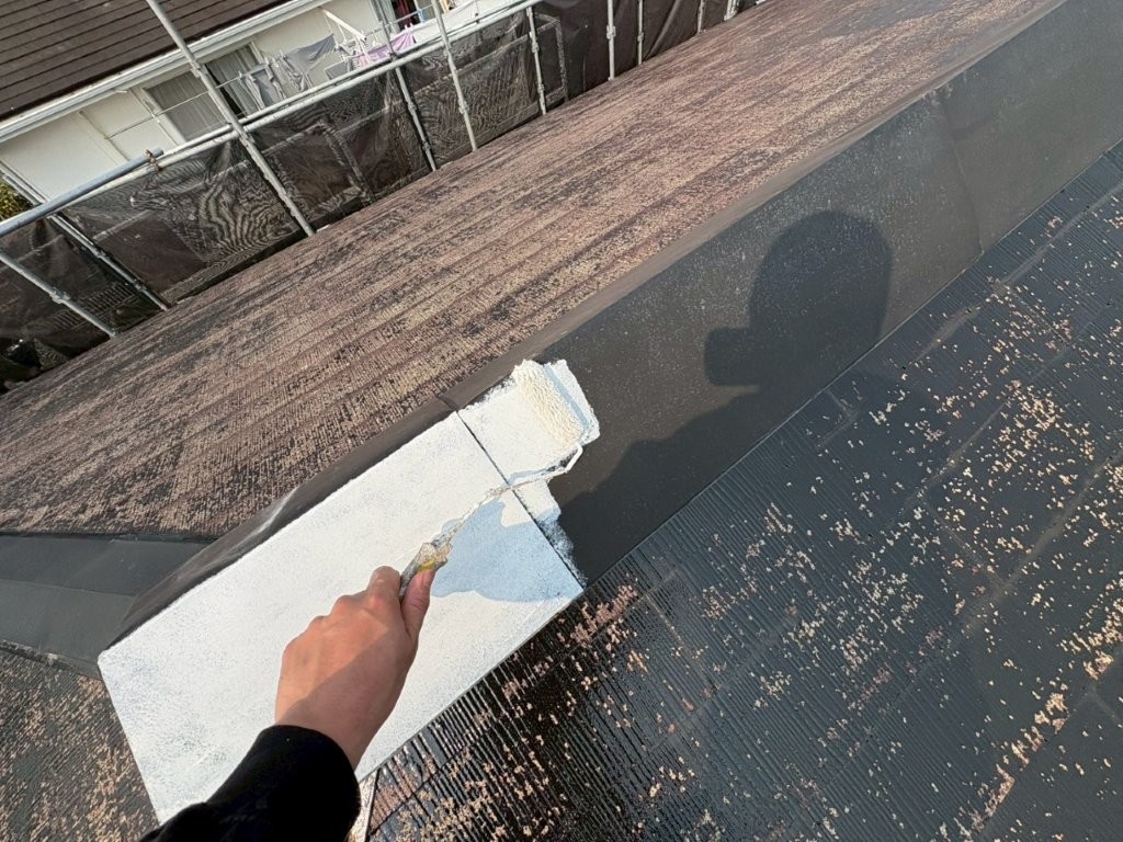 板金部 錆止め塗装